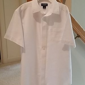 Boys short sleeve dress shirt